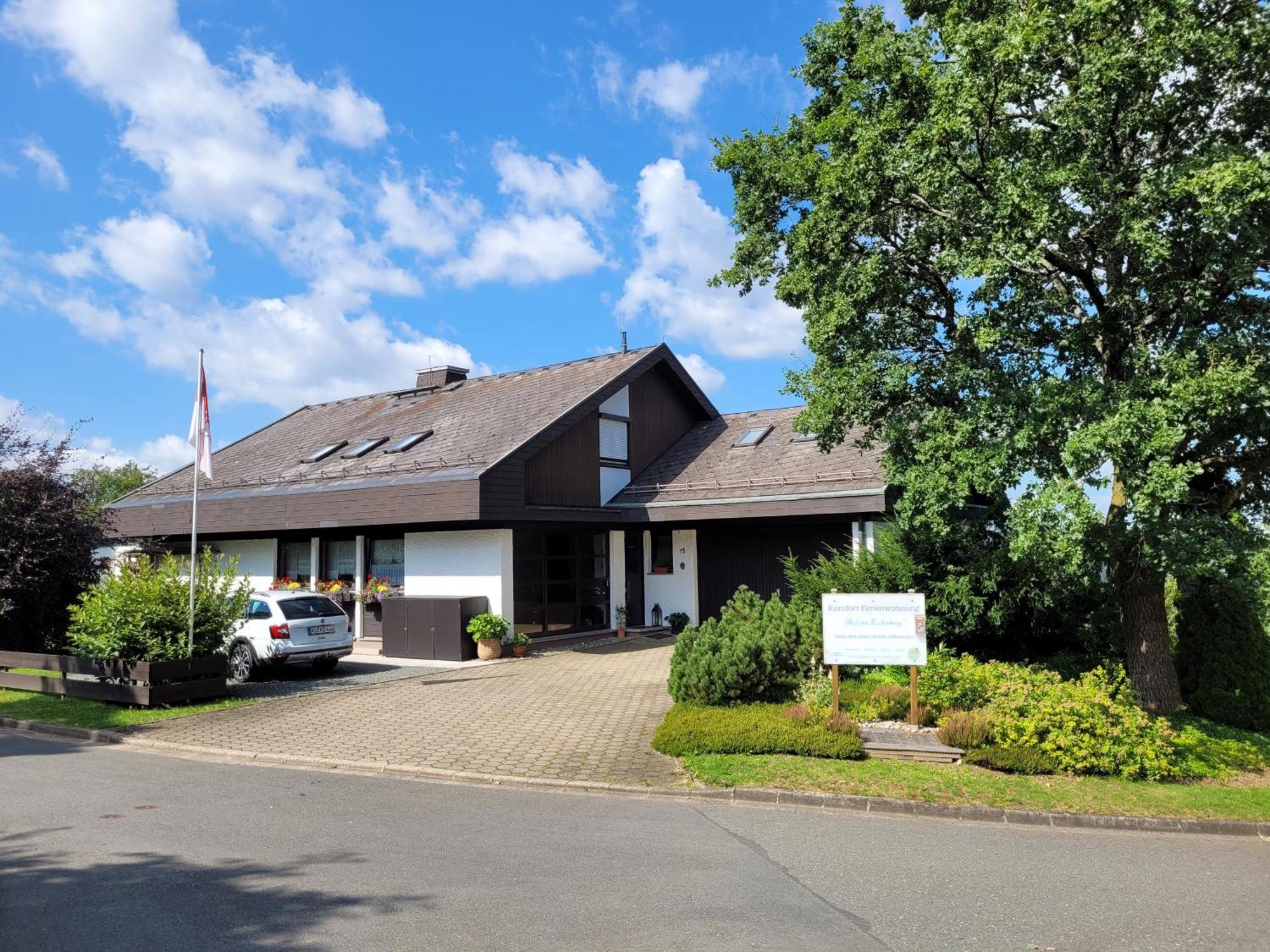 Komfort-Ferienwohnung Auf Der Eulenburg Grafengehaig Eksteriør bilde